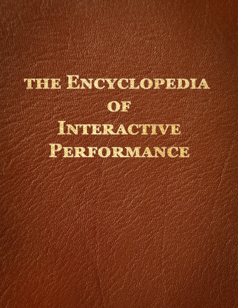 Cover art for The Encyclopedia of Interactive Performance